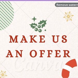 Festive Holiday Offer Sign